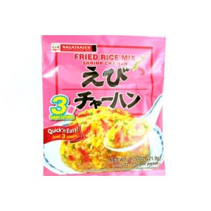 日本NAGATANIEN 炒饭伴侣鲜虾味 3份 22G