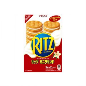 日本Mondelez Ritz乐之香草风味夹心饼干 160g