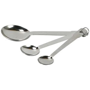 PEARL STAINLESS STEAL MEASURING SPOON 3P W-108