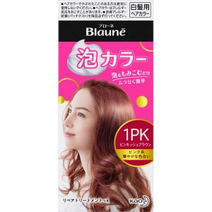 日本进口Blaune花王泡沫染发剂专用纯植物染发膏