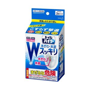 日本KAO花王除菌消臭马桶底部发泡清洁剂 40g*3袋入