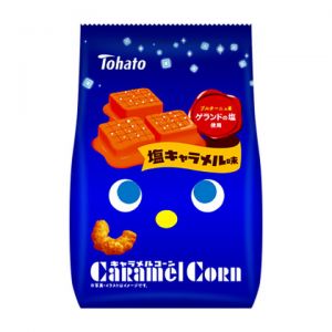 日本TOHATO桃哈多 香盐焦糖粟米脆条 73G