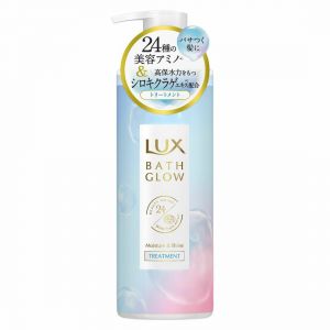 日本LUX力士BATH GLOW保水美容光泽滋润滋润闪耀护发素 490g