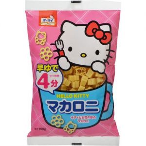 日本NIPPN日本制粉 HelloKitty造型4分钟即熟通心粉 150g