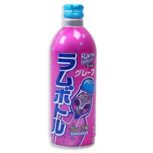 日本SANGARIA 葡萄味碳酸饮料 500ML