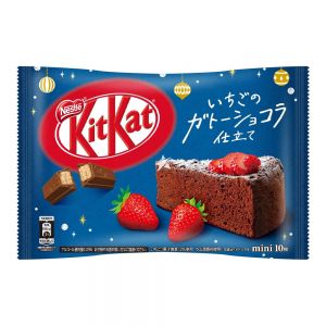 日本NESTLE雀巢 KITKAT草莓蛋糕味巧克力夹心威化饼干 10枚 116G