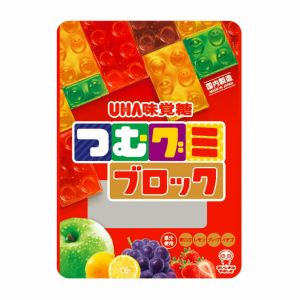 日本UHA味觉糖 积木造型水果味软糖 81G