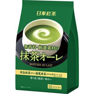 日本NITTOH日东红茶 西尾宇治抹茶奶茶 120g