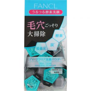 日本FANCL无添加酵素黑炭泥吸附洁颜粉 30个入