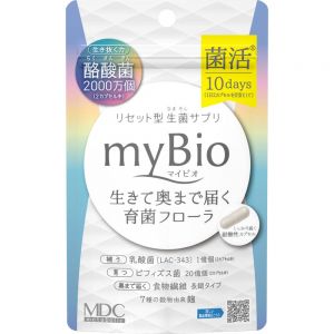 日本METABOLIC mybio酪酸活益生菌调理肠胃胶囊 20粒