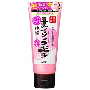 日本SANA莎娜豆乳Q10弹性光泽美肌高保湿型洁面乳 150g