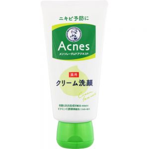 日本ROHTO乐敦曼秀雷敦Acnes粉刺痤疮预防杀菌抗炎药用洁面 130g