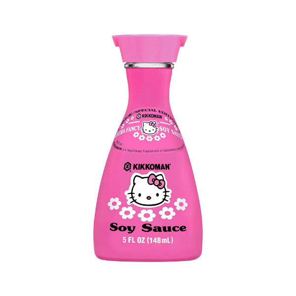 TESOLIFE特搜商城 KIKKOMAN SOY SAUCE HELLO KITTY DISPENSER 148ML