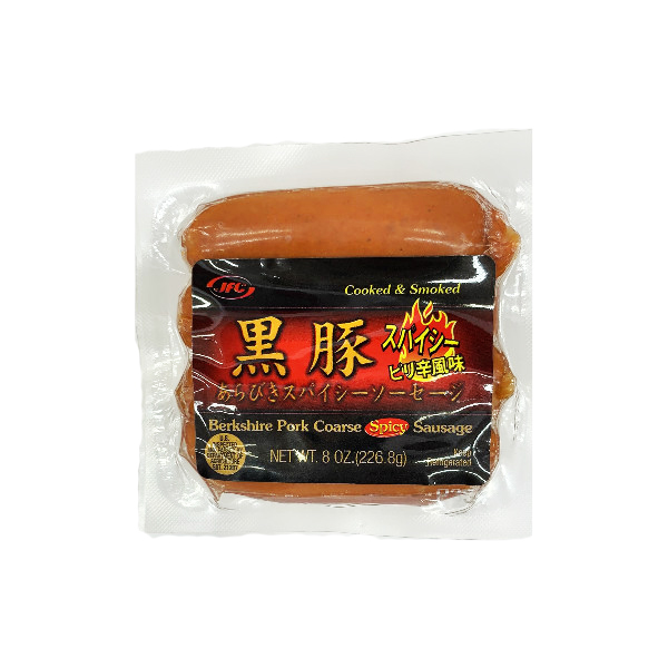 TESOLIFE特搜商城 JFC KUROBUTA HOT SAUSAGE 227G