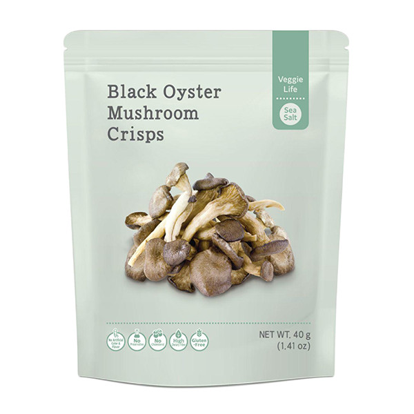 oyster mushroom crisps