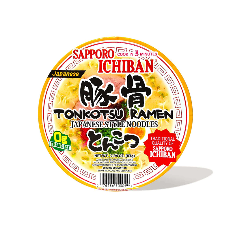 TESOLIFE特搜商城 SAPPORO ICHIBAN RAMEN PORK TONKOTSU BOWL