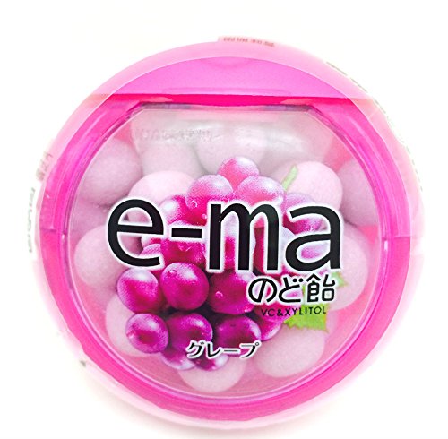 【4CD】EYEDEA 関連セット（E&A, FACE CANDY） UHA E-MA Mini Hard Candy -Grape Flavor 33g - TESOLIFE特搜商城