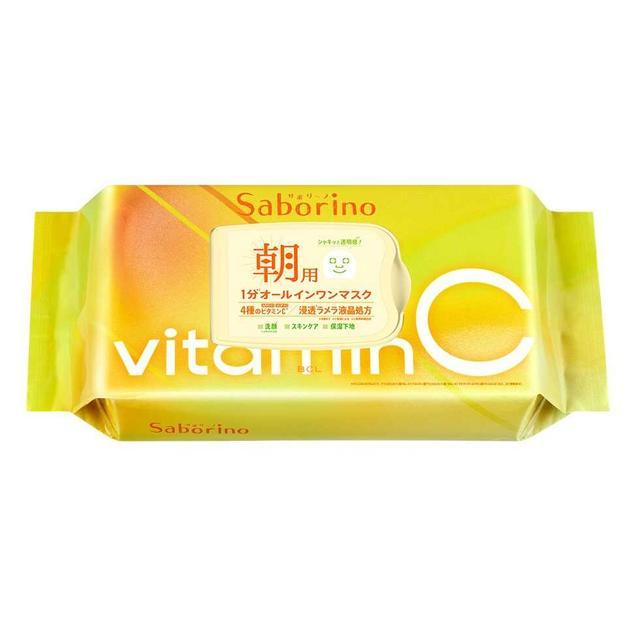 TESOLIFE特搜商城 BCL SABORINO MORNING FACIAL SHEET MASK VC