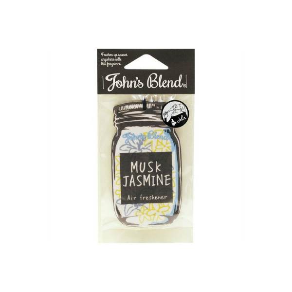 JOHN'S BLEND Hanging Car Fragrance Air Freshener Musk