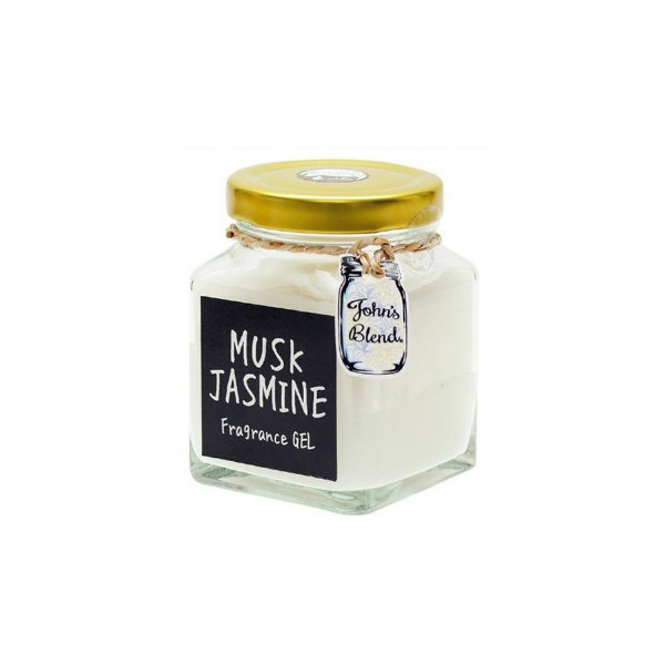 TESOLIFE特搜商城 JOHN'S BLEND Fragrance Gel Musk Jasmine 135g
