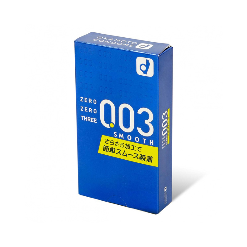 TESOLIFE特搜商城 OKAMOTO 003 SMOOTH CONDOM 10P W-311