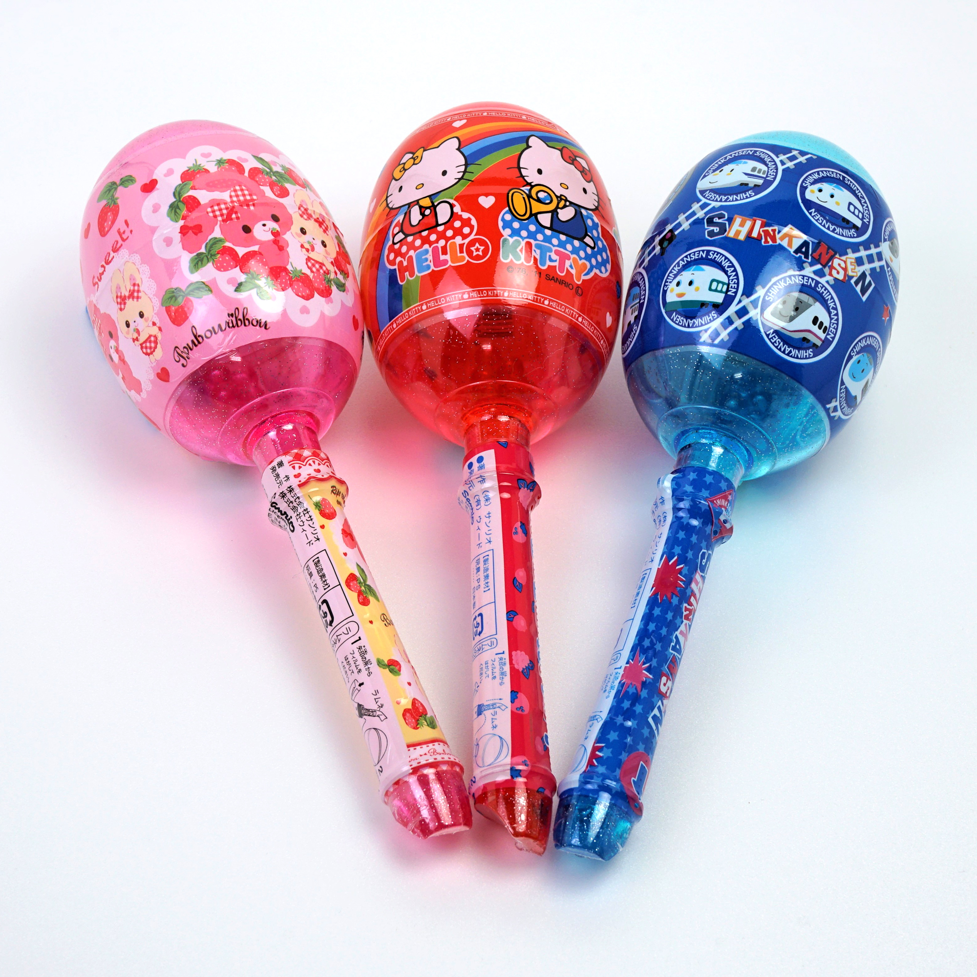 TESOLIFE特搜商城 WEED-TOY SANRIO MARACAS FUE RAMUNE