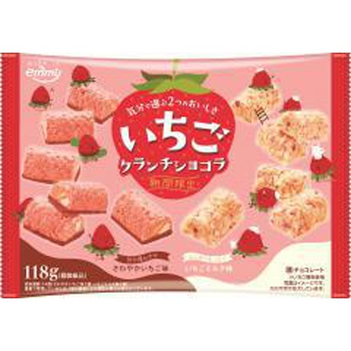 TESOLIFE特搜商城 EMMY CRUNCH COOKIE STRAWBERRY CHOCOLATE