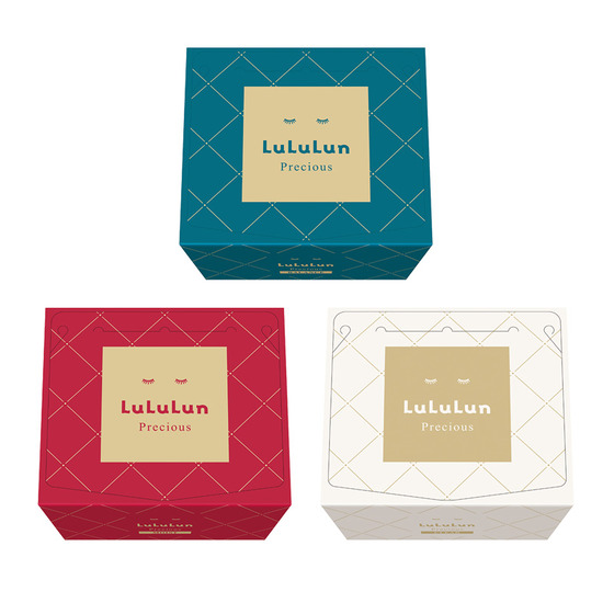 ★新品8個★LuLuLun Precious WHITE×4 GREEN×4★ LuLuLun ルルルン パック 32枚 箱 緑 赤 白 ルルルンプレシャス