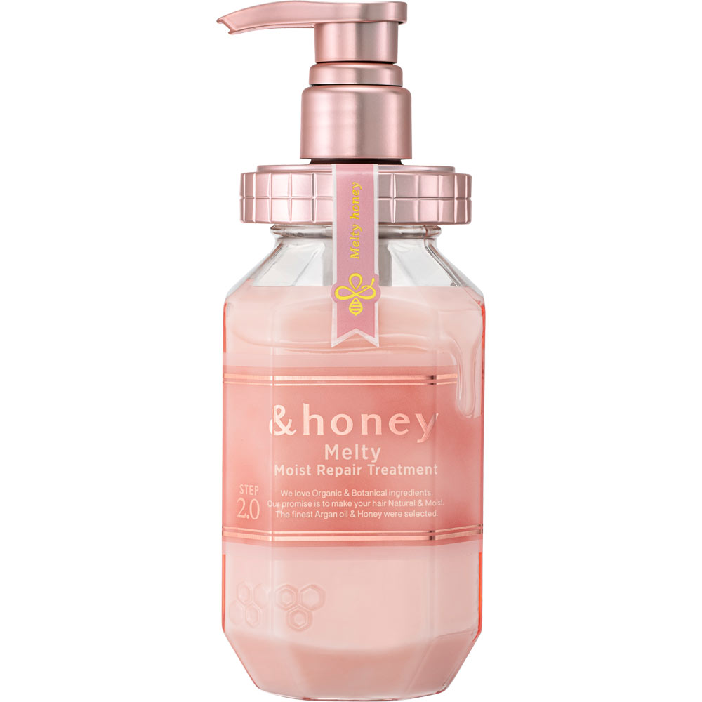 メラトンチェリー　360ml×2 25ml×2個 VICREA &HONEY MELTY MOIST REPA HAIR TRT - TESOLIFE特搜商城