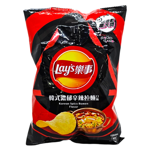 TESOLIFE特搜商城 LAYS POTATO CHIPS SHIN RAMEN FLAVOR