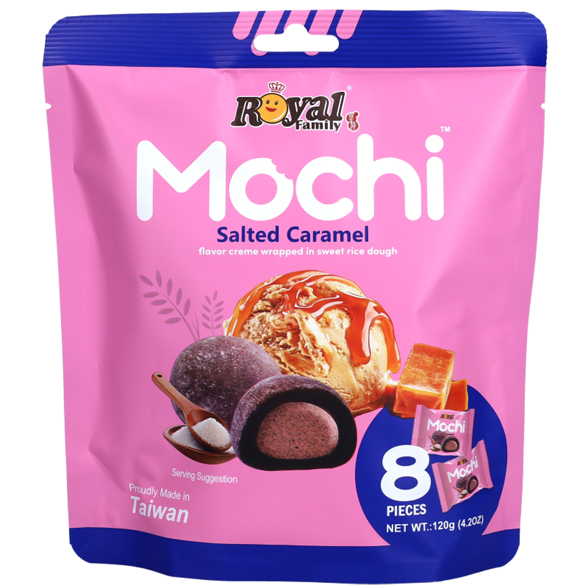 TESOLIFE特搜商城 ROYAL FAMILY MOCHI SALTED CARAMEL
