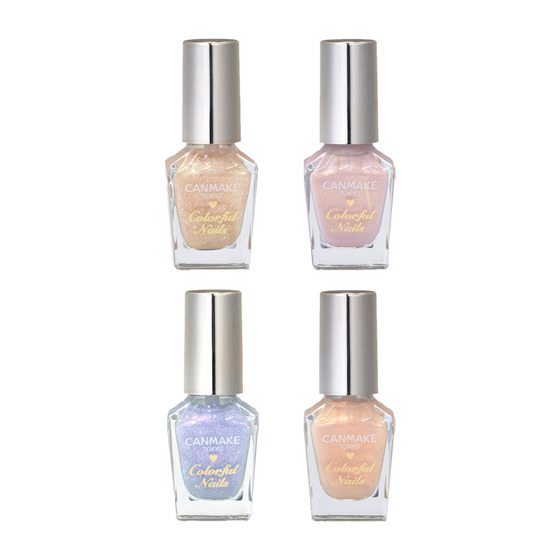 ☆RURU☆　香草カラーＮ６100g✖️3 TESOLIFE特搜商城 CANMAKE COLORFUL NAILS N66 PIXIE DUST