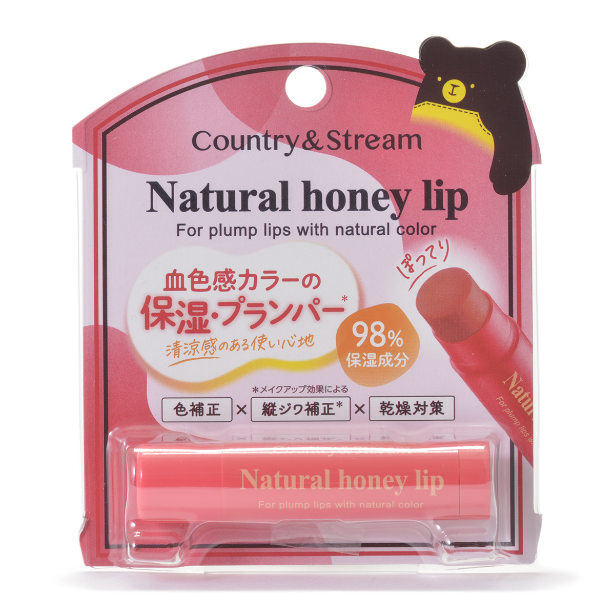 TESOLIFE特搜商城 COUNTRY&STREAM HONEY LIP PLUMPER W/NATURAL COLOR