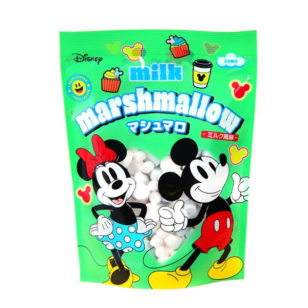 TESOLIFE特搜商城 EIWA MILK MARSHMALLOW MICKEY & MINNIE 60G
