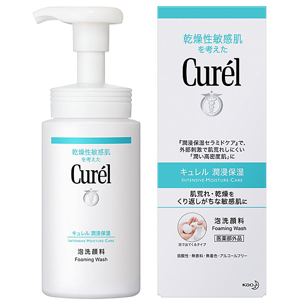 TESOLIFE特搜商城KAO Curel Foaming Wash 150ml