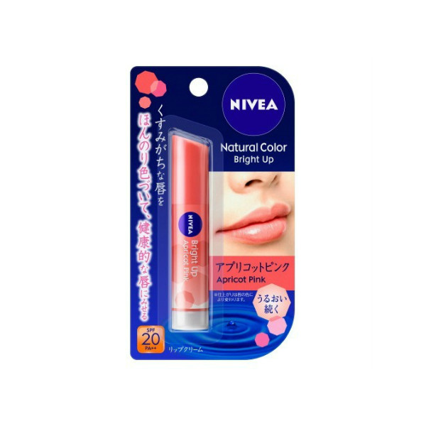 TESOLIFE特搜商城 NIVEA Natural Color Lip Cream Bright Up SPF20 PA