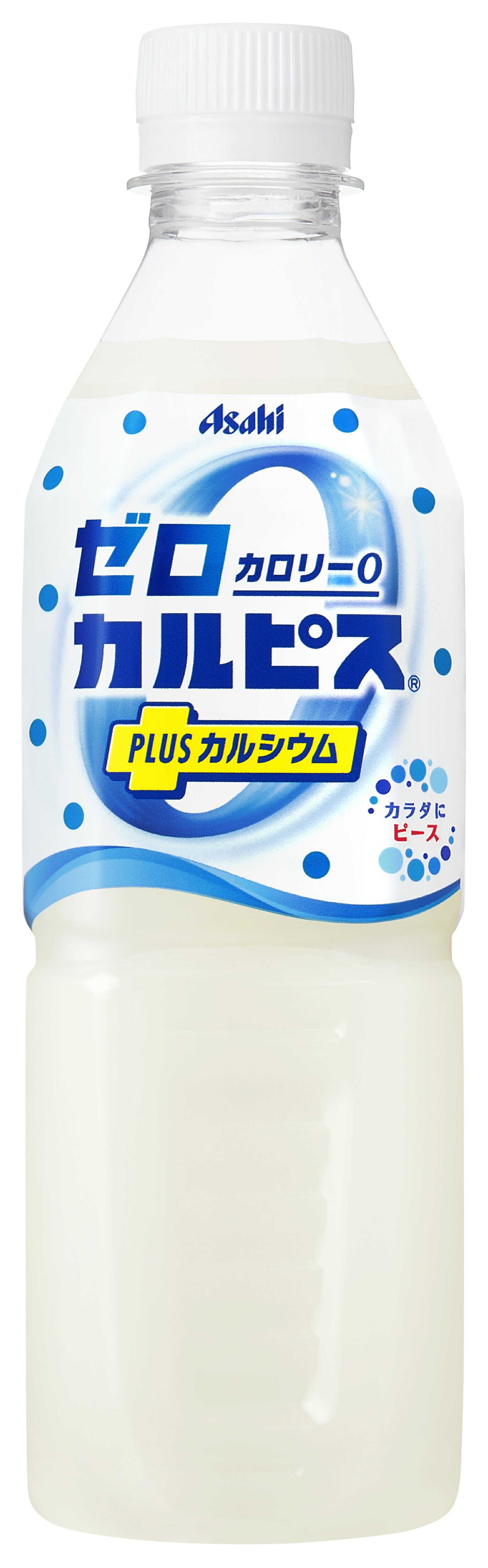TESOLIFE特搜商城 ASAHI ZERO CALPIS PLUS CALCIUM 500ML