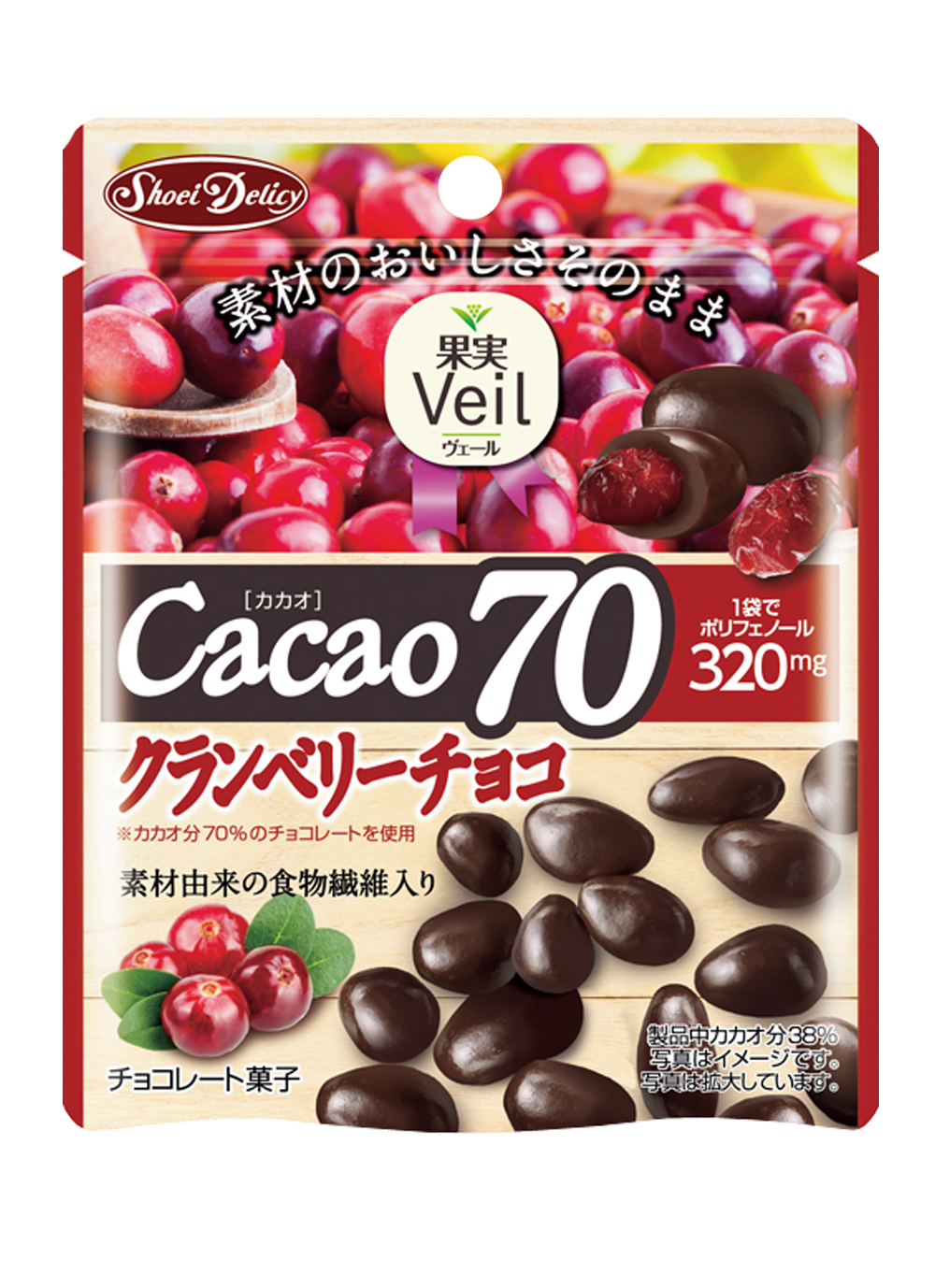 TESOLIFE特搜商城 SHOEI DELICY CRANBERRY CHOCOLATE