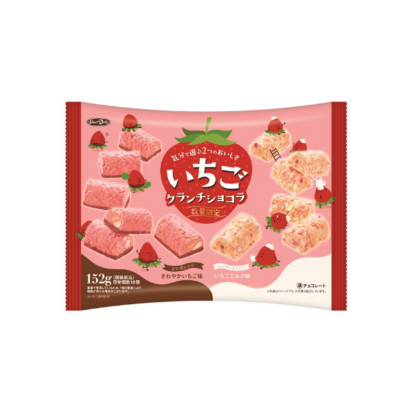 TESOLIFE特搜商城 SHOEI DELICY ICHIGO CRUNCH CHOCOLATE 152G