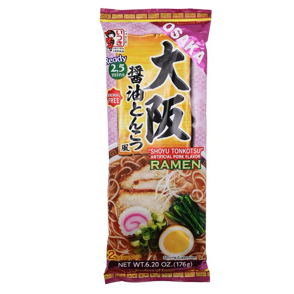 TESOLIFE特搜商城 ITSUKI OSAKA SHOYU TONKOTSU RAMEN 176G