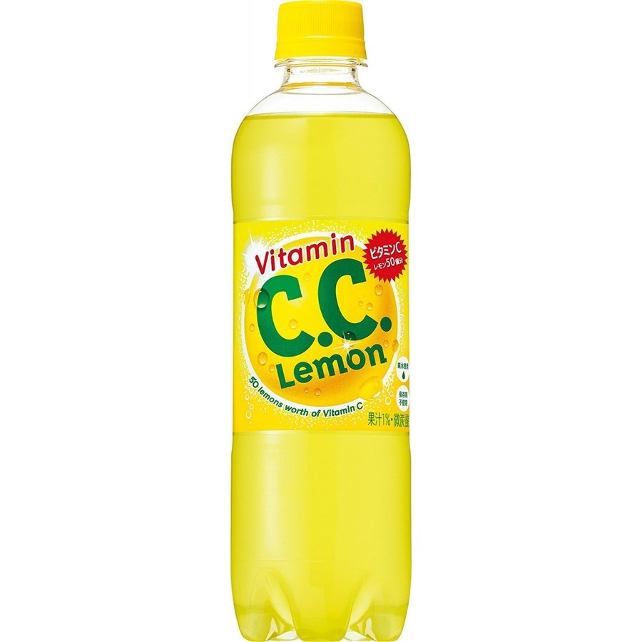 TESOLIFE特搜商城 SUNTORY SOFT DRINK C.C.LEMON 500ML