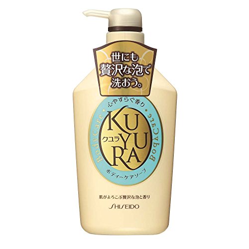 TESOLIFE特搜商城SHISEIDO KUYURA Body Care Soap Relaxing Herbal 550ml