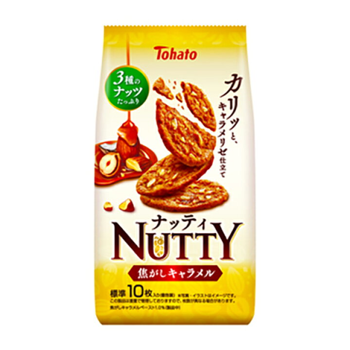 TESOLIFE特搜商城 TOHATO NUTTY KOGASHI CARAMEL SNACK