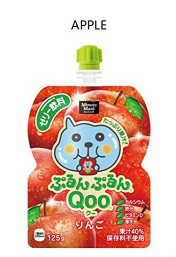 TESOLIFE特搜商城 MINUTE MAID QOO Jelly Drink Mango Apple Falvour 125g