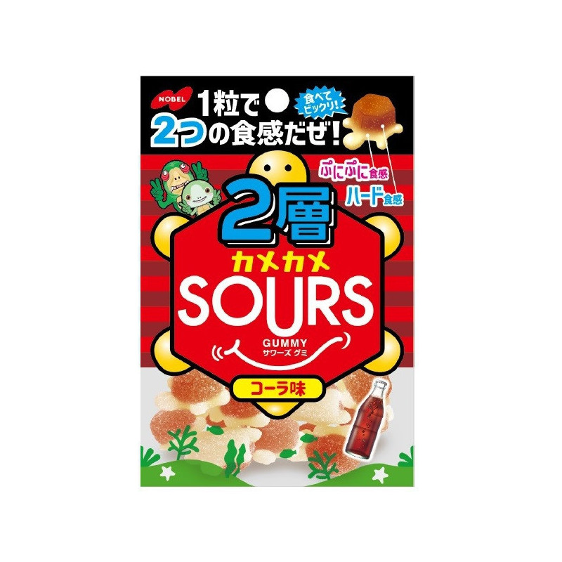 【ドコモダケ様】LUCU GEL 480ml×6本 TESOLIFE特搜商城 NOBEL KAMEKAME SOURS COLA GUMMY