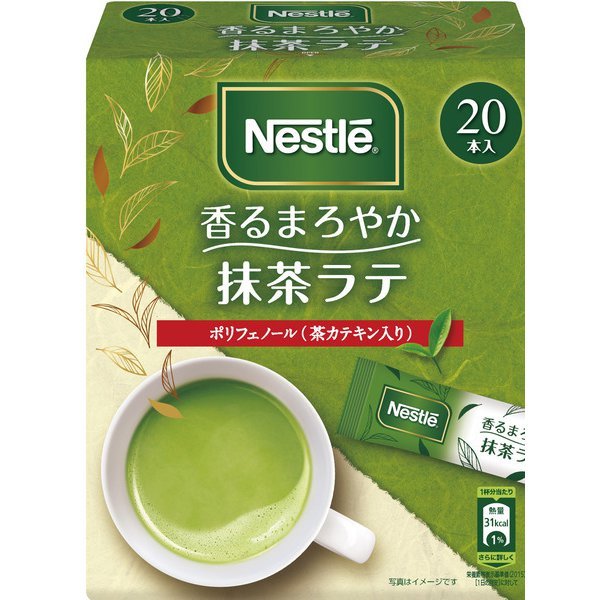 TESOLIFE特搜商城 NESTLE KAORU MATCHA LATTE 20P