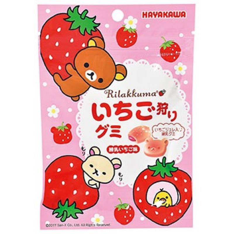 TESOLIFE特搜商城 HAYAKAWA X RILAKKUMA STRAWBERRY SOFT CAN