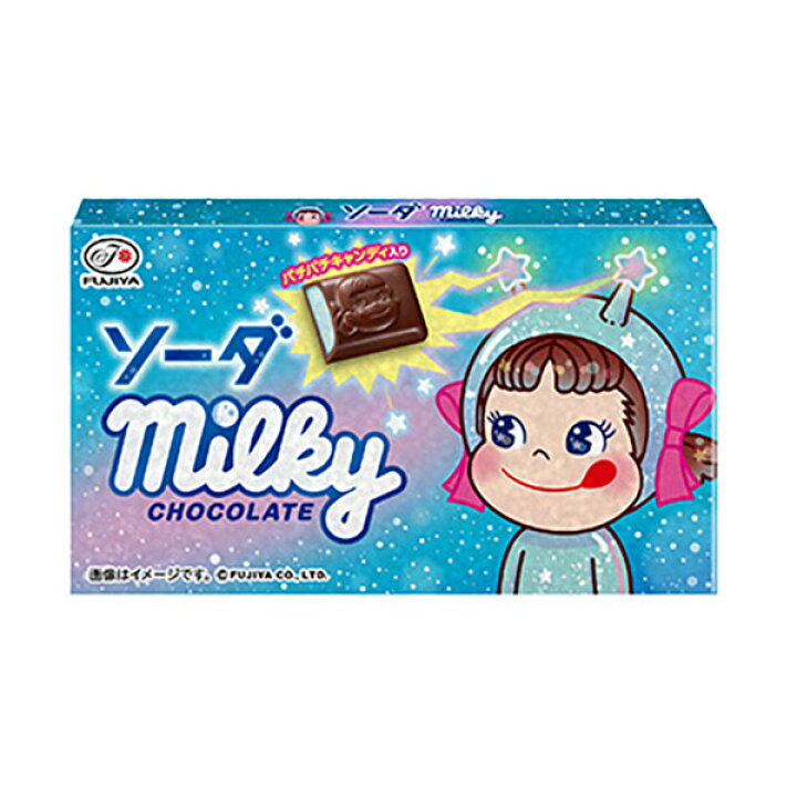 TESOLIFE特搜商城 FUJIYA SODA MILKY CHOCOLATE