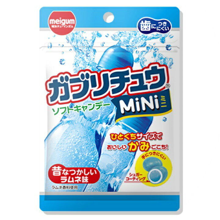 TESOLIFE特搜商城 MEIJI GUM GABRICHU CHEWY CANDY MINI RAMUNE 28G
