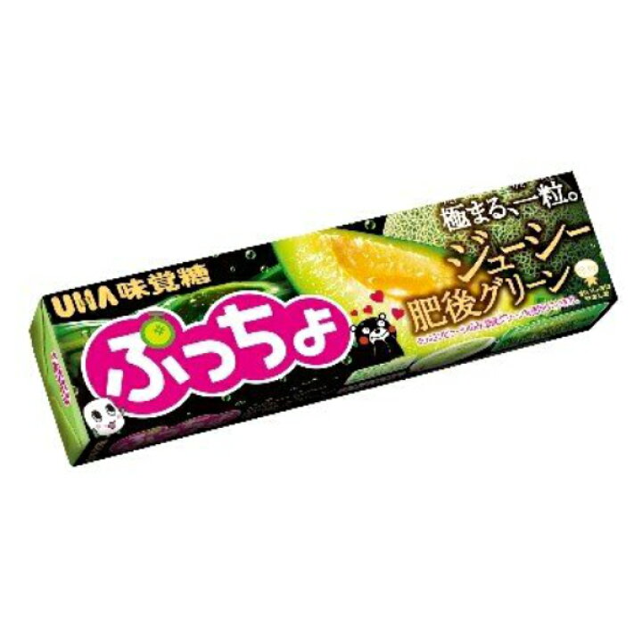 TESOLIFE特搜商城 UHA PUCCHO STICK JUICY HIGO GREEN SOFT CANDY